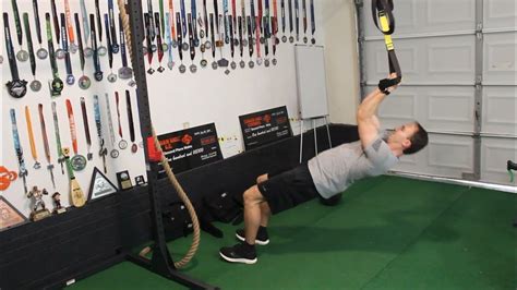 Trx Inverted Bicep Curl Youtube