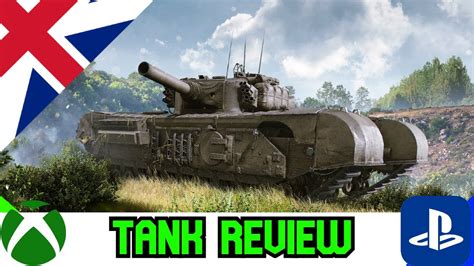 FV3903 Churchill VII AVRE Vale La Pena Tank Review Ll Wot Console