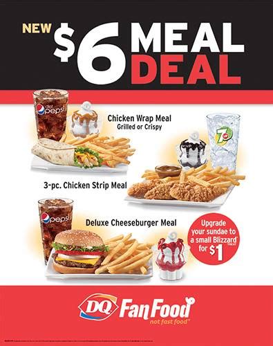 Dairy Queen Canada Offers: New $6 Meal Deal | Canadian Freebies ...