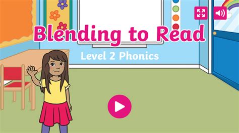 Blending to Read Game: Phonics Level 2