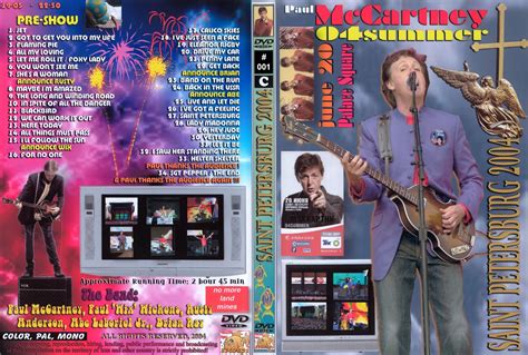 Bootleg Dvd By Deer Paul Mccartney Live In St