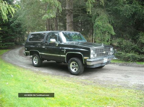 1984 Chevy K5 Blazer 4x4 6 2l Diesel