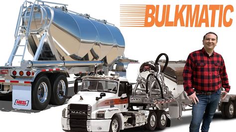 Bulkmatic Relies On Heil Dry Bulk Tanker Trailers And Dcp By First Gear