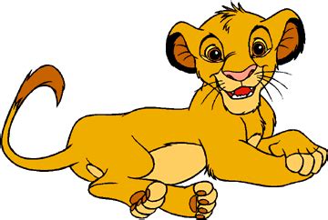 Free Baby Simba Disney Clipart and Disney Animated Gifs - Disney Graphic Characters Brought to ...