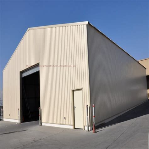 Modern Prefab Steel Structure Building Prefabricated Hangar Office