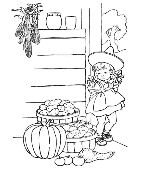 Free Printable Coloring Pages For Harvest