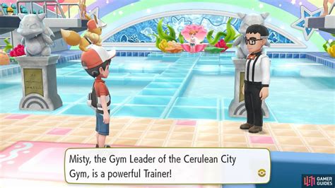 Cerulean City Gym Gym 2 Cascade Badge Walkthrough Pokémon Let