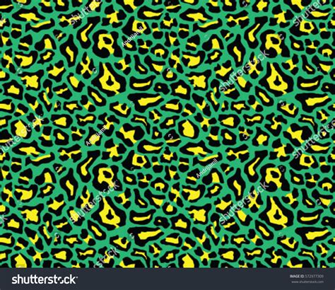 Leopard Pattern Vector Illustration Stock Vector Royalty Free