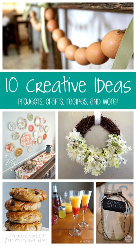 10 Creative Ideas! | Projects, Crafts, Recipes, and More!