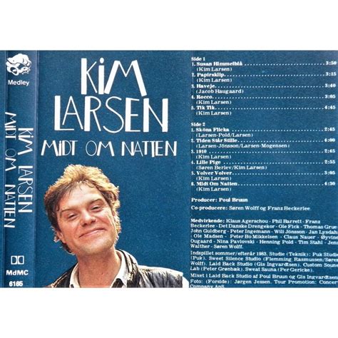 Kim Larsen Midt Om Natten O Briens Retro Vintage