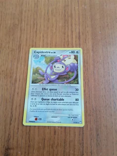 CAPIDEXTRE HOLO Carte Pokémon 3 123 DP Trésors Mystérieux FR EUR 14 50