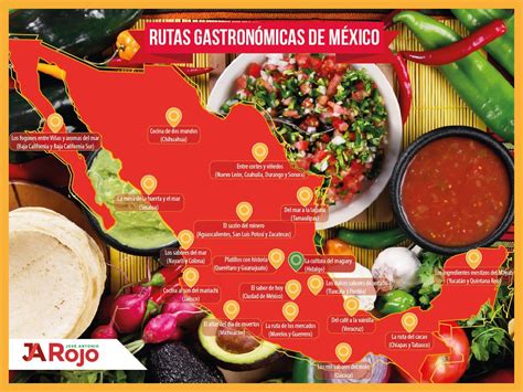 Rutas Gastronómicas en México