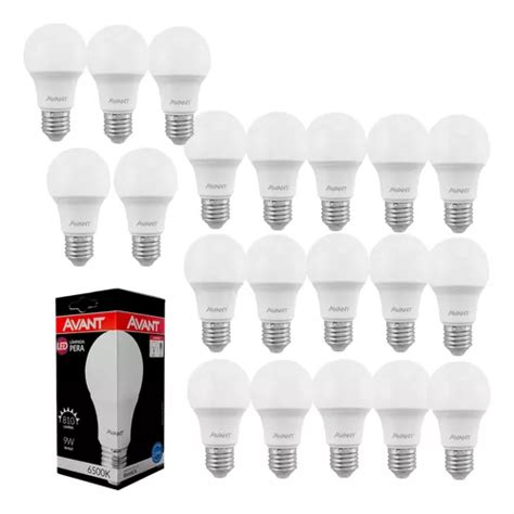 Kit L Mpada Led W Bulbo E Branco Frio K Avant Luz Branco Frio