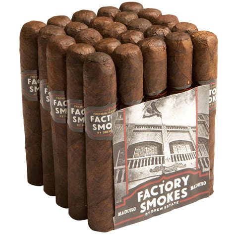 Drew Estate Factory Smokes Maduro Robusto