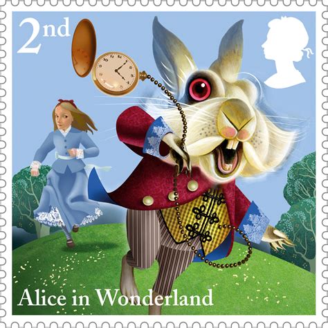 Alice In Wonderland 2015 Collect Gb Stamps