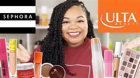 Huge Sephora And Ulta Haul Restock And New Makeup Youtube