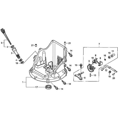 Crankcase Cover For Honda Hrd C Txee Lawn Mowers L S Engineers