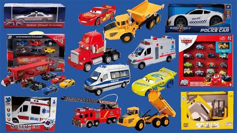 Unboxing Mobil Polisi Dump Truck Ambulance Truck Molen Truck