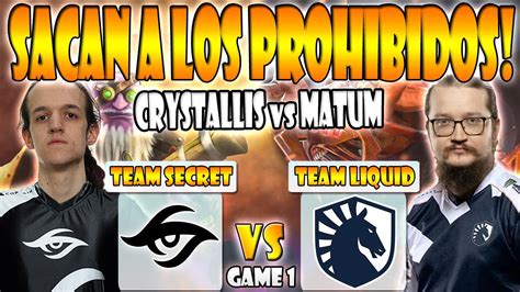 TEAM SECRET VS TEAM LIQUID BO3 GAME 1 RESOLUT1ON VS MATUMBAMAN THE