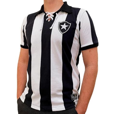 Camisa Botafogo 1907 Retrô Mania Oficial Masculina Centauro