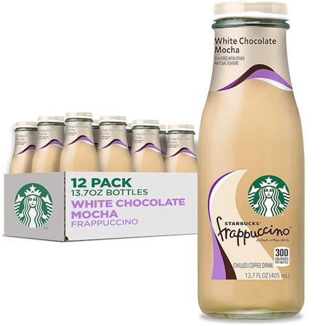 Starbucks Frappuccino Coffee Drink White Chocolate Mocha Oz