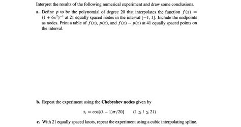 Answered B Repeat The Experiment Using The… Bartleby