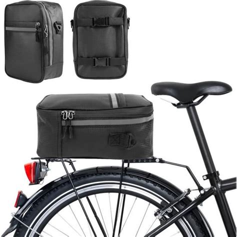 Sacoche Porte Bagage Velo Arriere Étanche Multifonctionnel Sacoche De