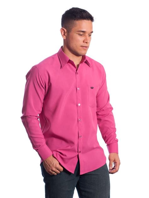 Camisas Social Rosa Masculina Atelier Yuwa Ciao Jp