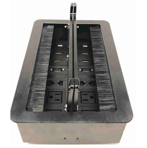 Conference Table Connectivity Box Yv 210b Ideal For Conference Black