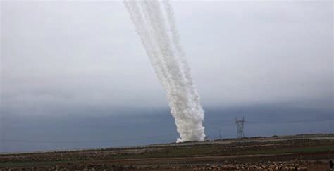 Mete Sohtaoğlu on Twitter Photo shows rockets fired by Turkish Army