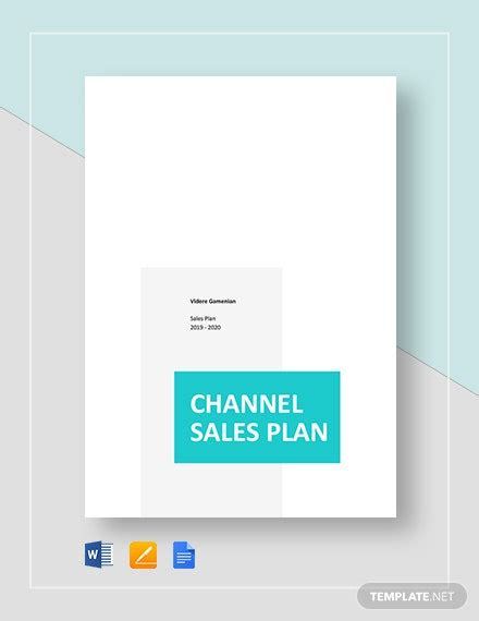 27 Sales Plan Template Pdf Docs Word