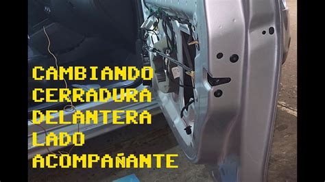 VW jetta Vento Reemplazando cerradura puerta delantera acompañante