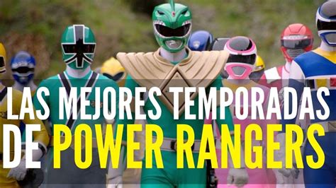 Cu Les Crees Que Son Las Mejores Temporadas De Power Rangers Youtube