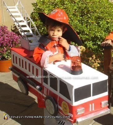 Coolest Fireman and Firetruck Costume