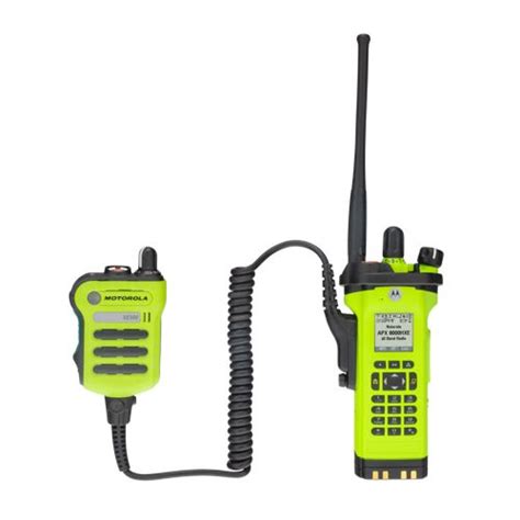 Apx 8000hxe All Band P25 Hazloc Portable Radio Motorola Solutions