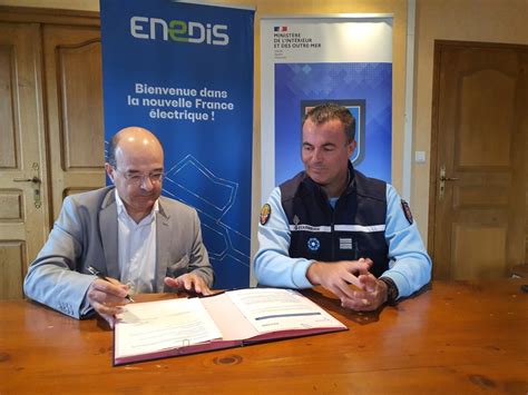 Sécurité du réseau électrique Enedis et gendarmerie travaillent