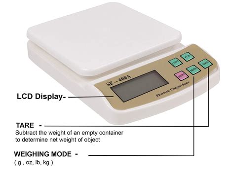 Compact Scale With Backlight 10 Kg Digital Multi Purpose Kitchen