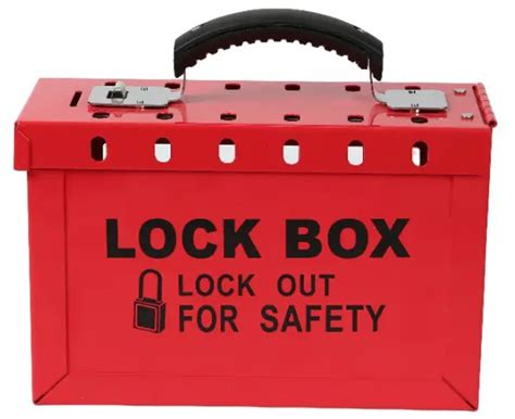 Plastic Tags Group Isolation Lockout Lock Box