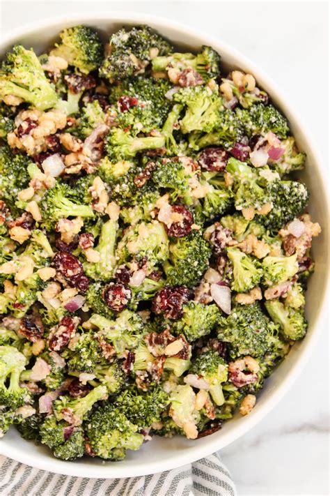 Parmesan Broccoli Salad The Whole Cook