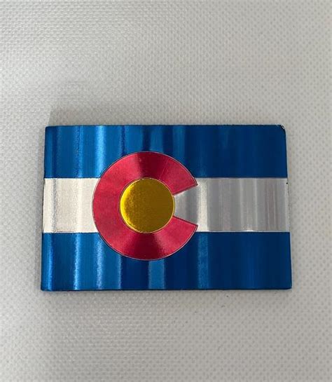 Colorado State Flag Magnet - Royal Gorge Route Railroad