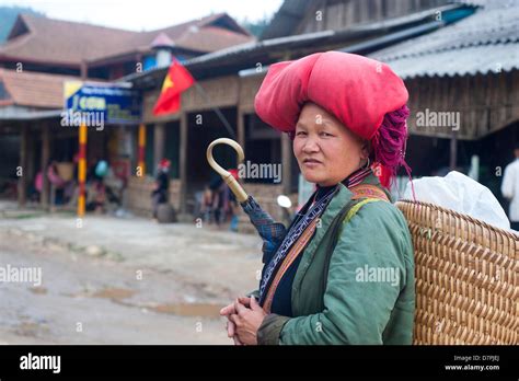 Sapa Region Vietnam Woman From Ethnic Minority Stock Photo Alamy