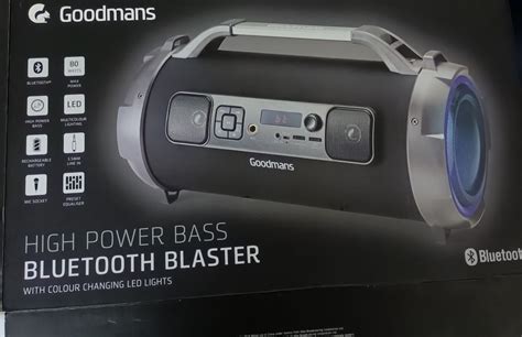 Goodmans High Power Bass Bluetooth Blaster Djibouti