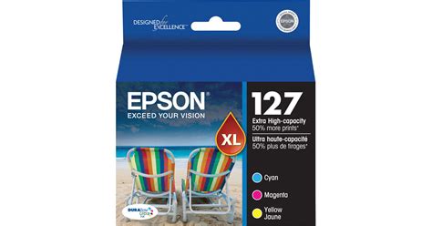 Epson 127 Extra High Capacity Cmy Durabrite Ultra Ink