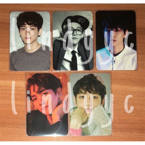 Jual Pc Anniversary Repackage Baekhyun Exo Photocard Repack Anniv