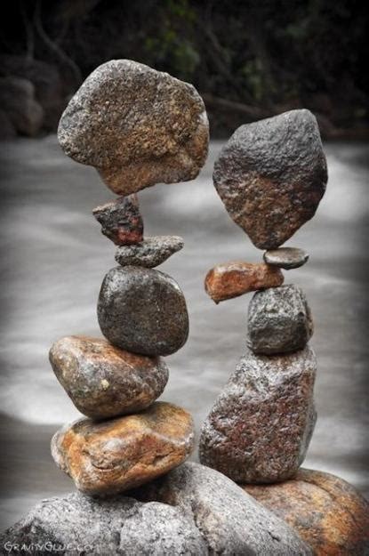 Balanced Rock Sculptures By Land Artist Michael Grab Inspiring