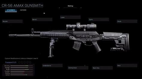 El Mejor Equipamiento Del Cr 56 Amax En Warzone