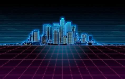 Music The City Neon 80s Neon 80 S Synth Retrowave Synthwave