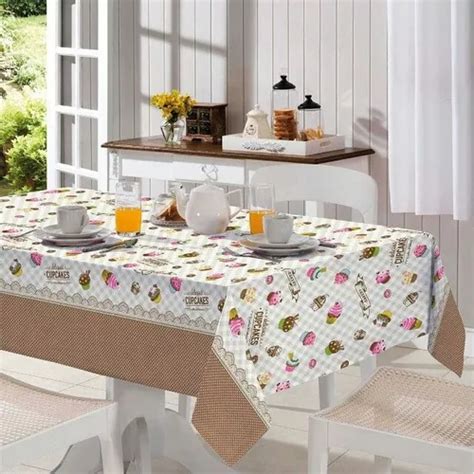 Toalha De Mesa Retangular 8 Lugares Oxford 2 50 X1 50cm Parcelamento