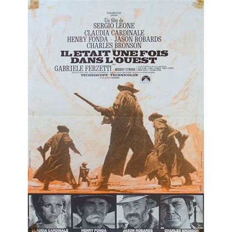 Affiche De Il Etait Une Fois Dans L Ouest Once Upon A Time In The West