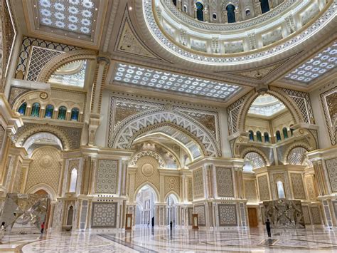 Le Palais Pr Sidentiel De Qasr Al Watan Abu Dhabi